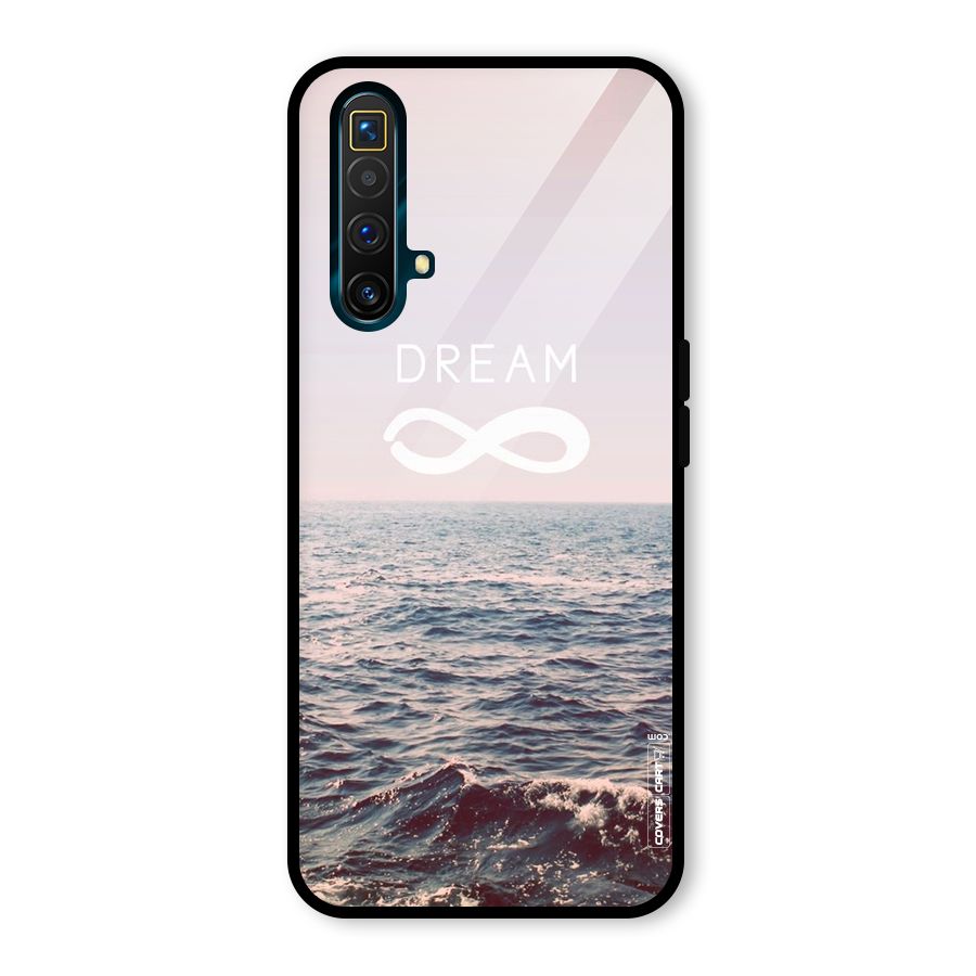 Dream Infinity Glass Back Case for Realme X3