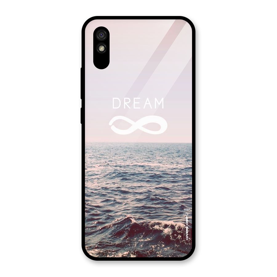 Dream Infinity Glass Back Case for Redmi 9i