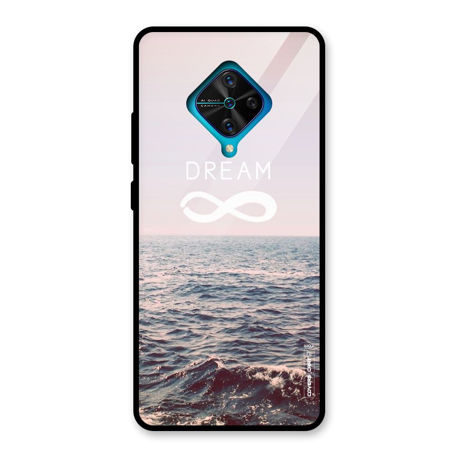 Dream Infinity Glass Back Case for Vivo S1 Pro