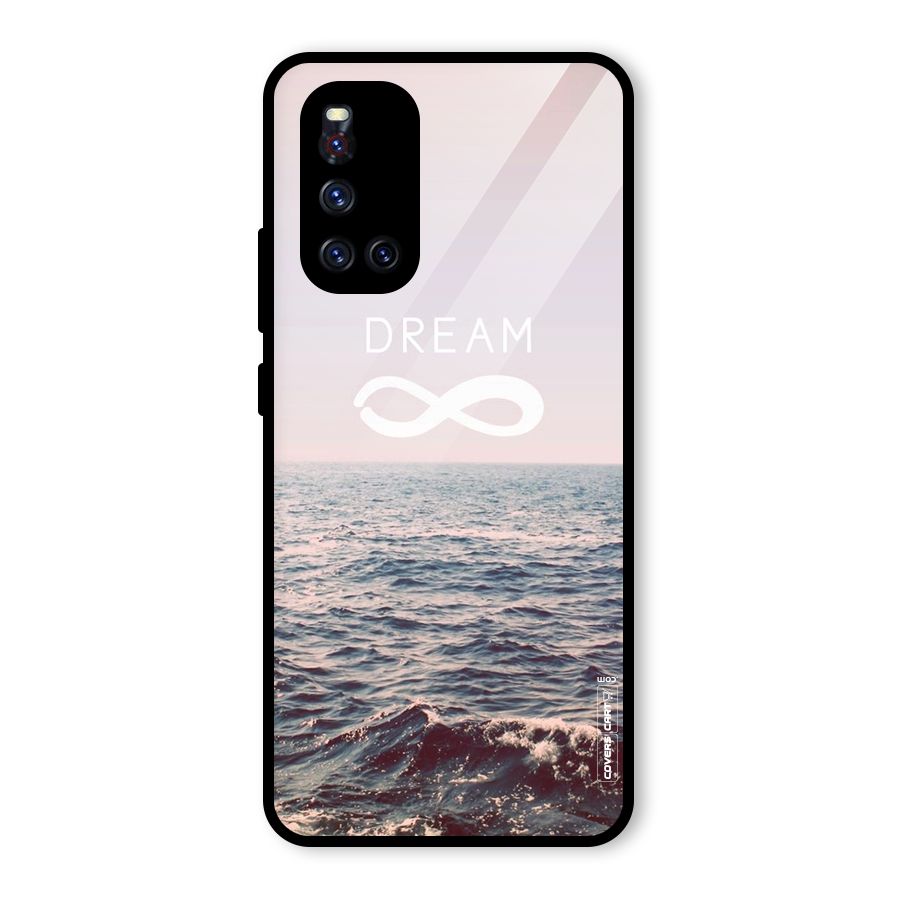 Dream Infinity Glass Back Case for Vivo V19