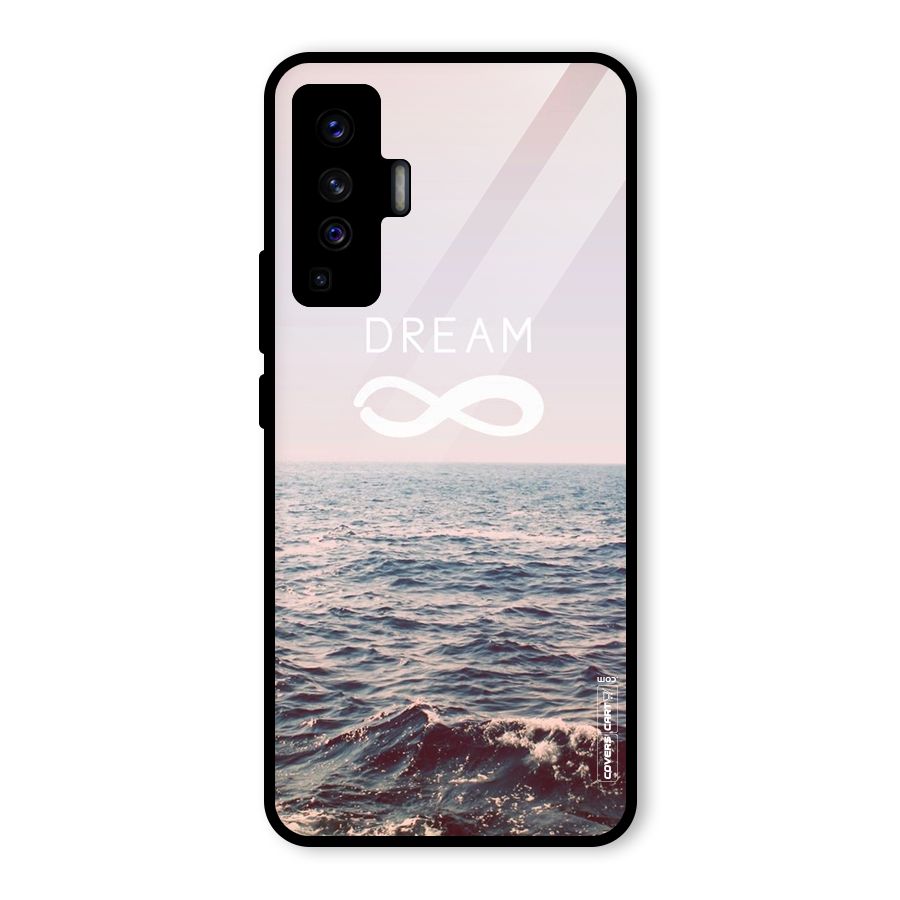 Dream Infinity Glass Back Case for Vivo X50