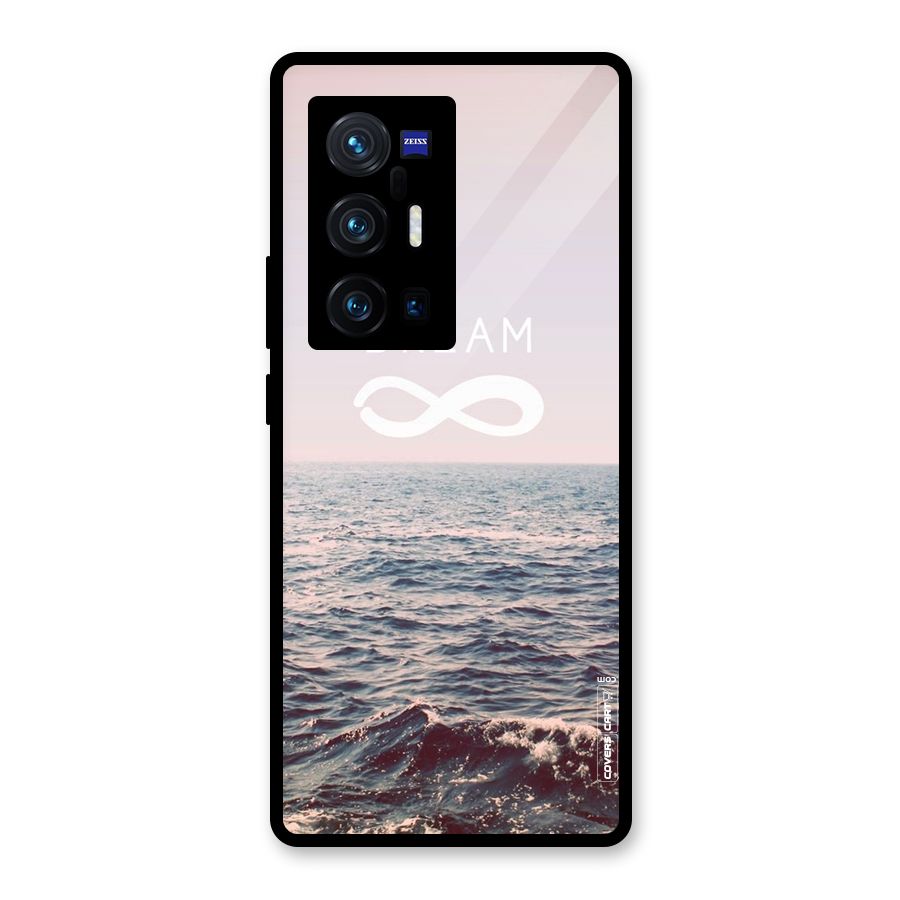 Dream Infinity Glass Back Case for Vivo X70 Pro Plus