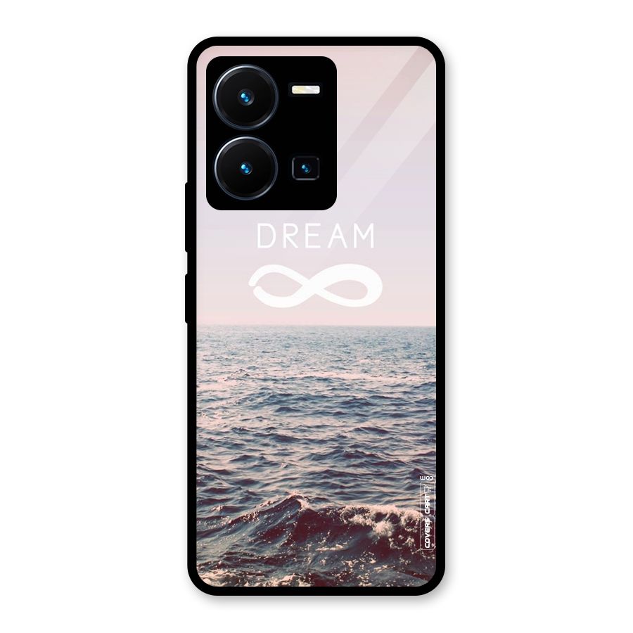 Dream Infinity Glass Back Case for Vivo Y35