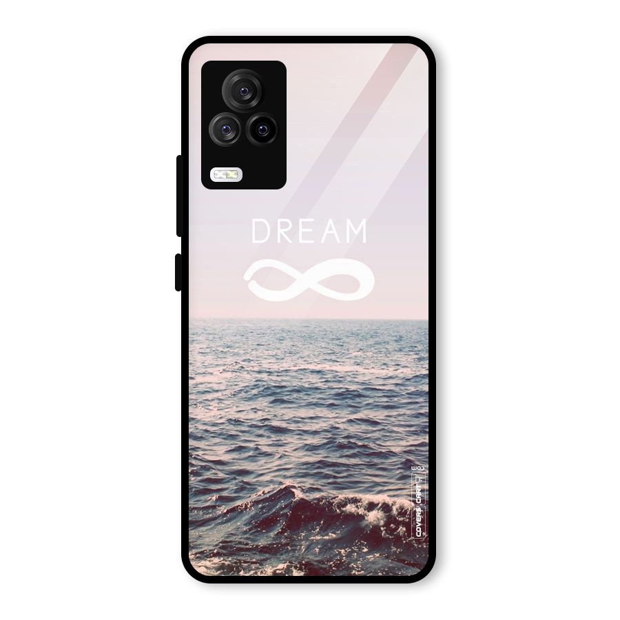 Dream Infinity Glass Back Case for Vivo iQOO 7 Legend 5G