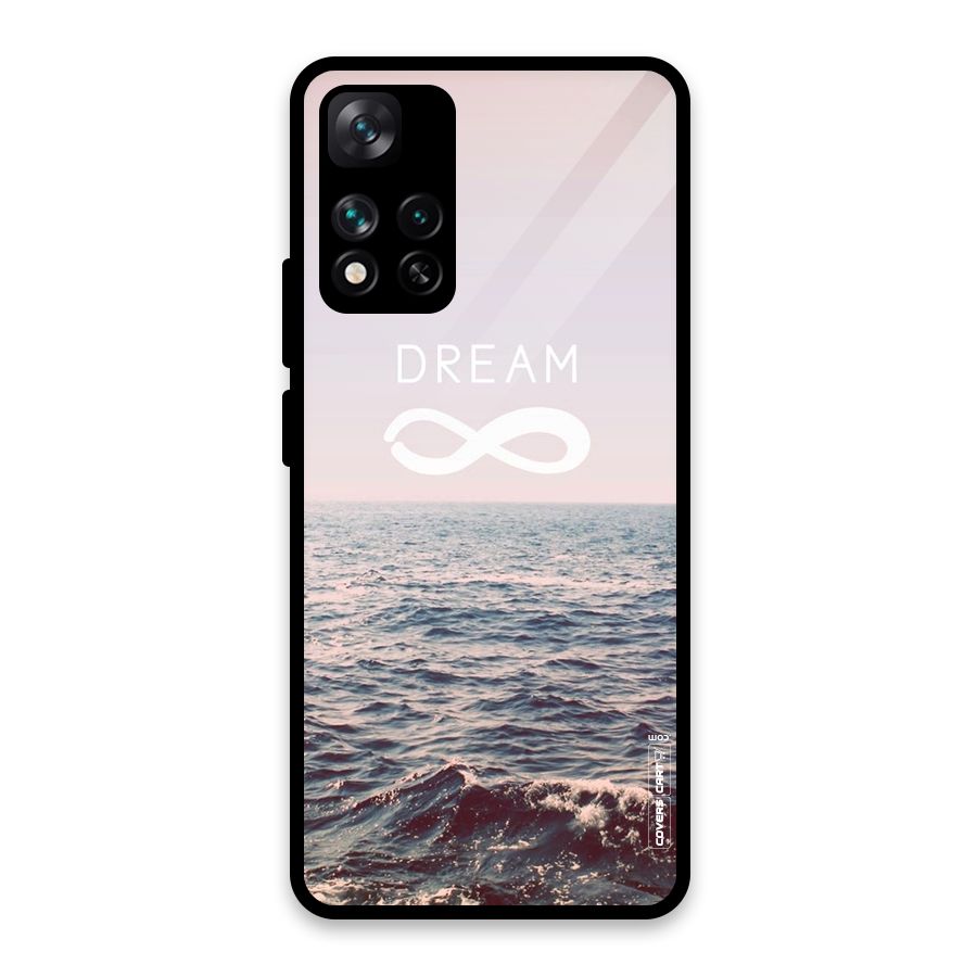 Dream Infinity Glass Back Case for Xiaomi 11i HyperCharge 5G
