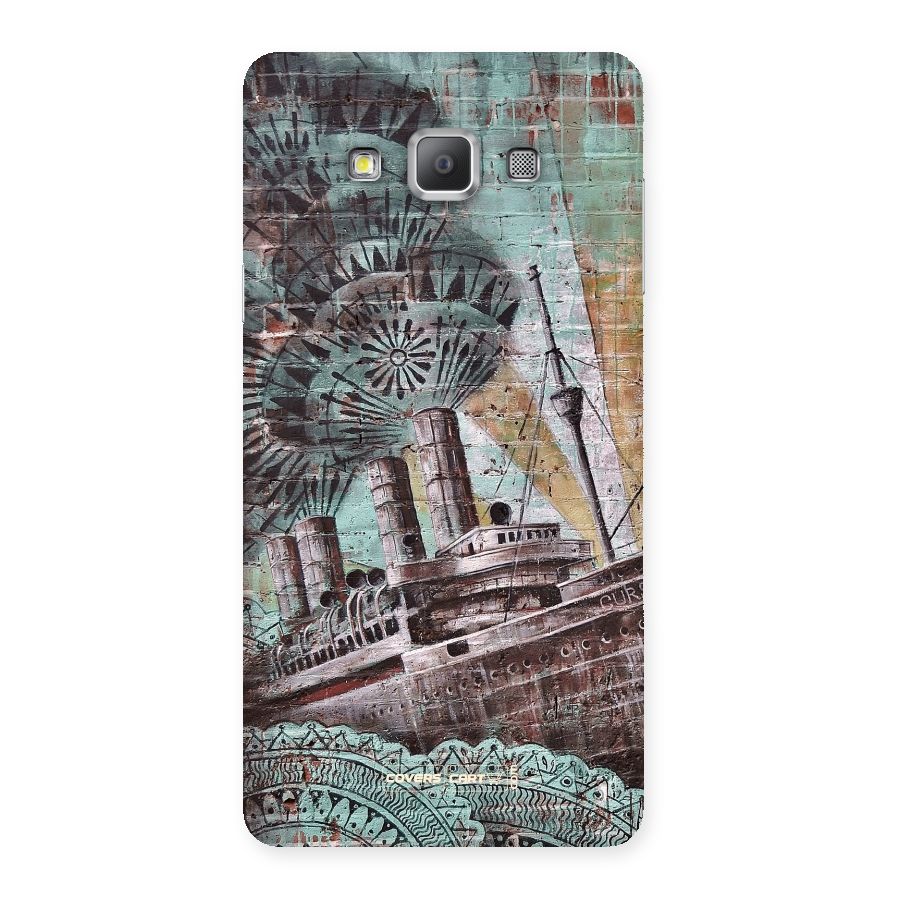 Dream Ship Back Case for Galaxy A7