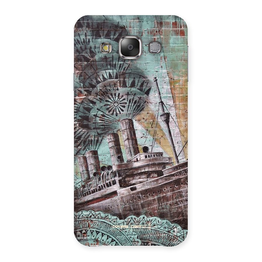 Dream Ship Back Case for Galaxy E7
