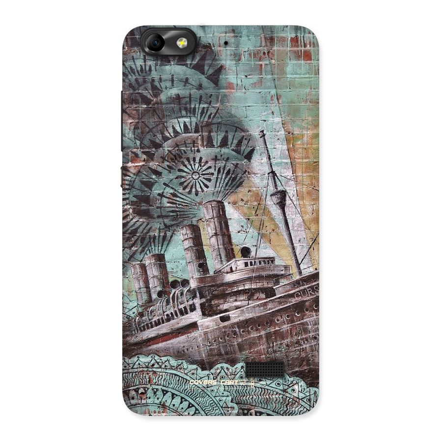 Dream Ship Back Case for Honor 4C