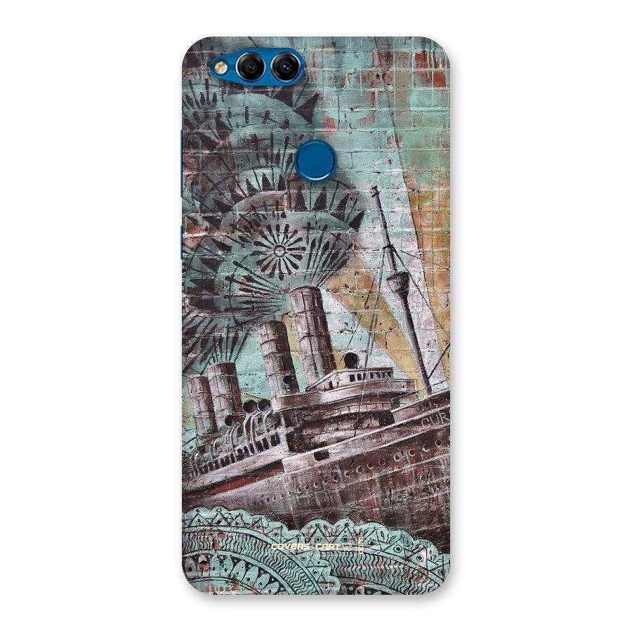 Dream Ship Back Case for Honor 7X