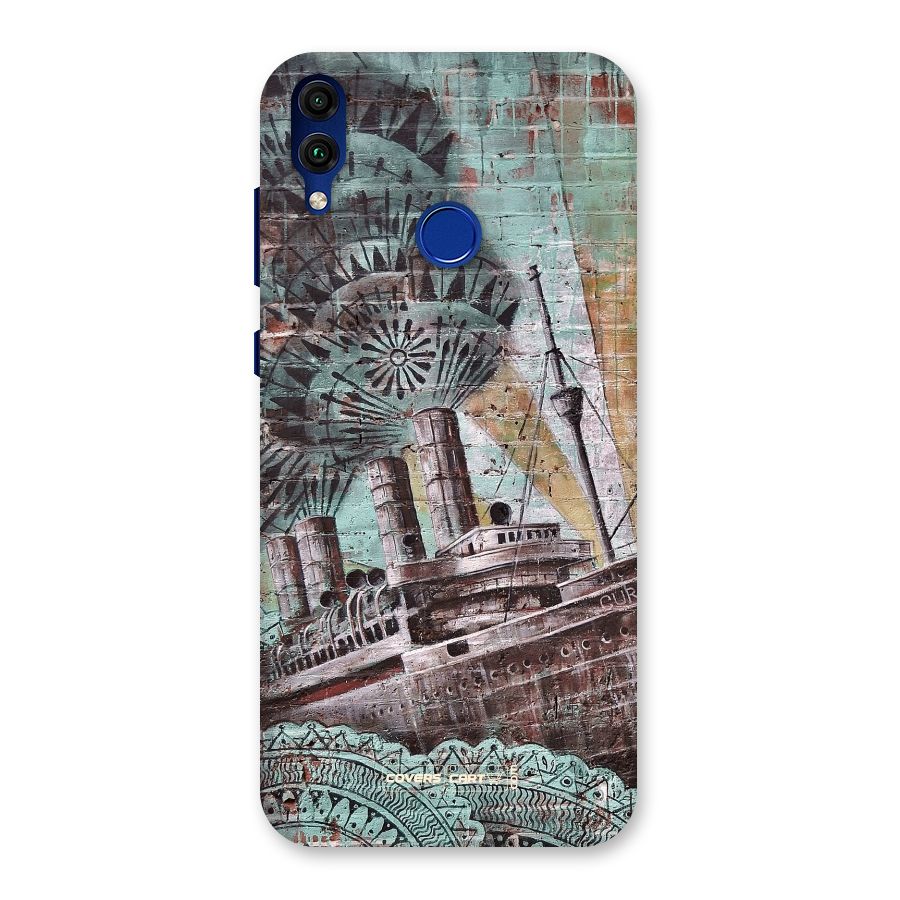 Dream Ship Back Case for Honor 8C