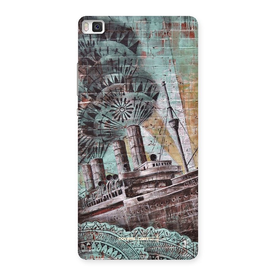 Dream Ship Back Case for Huawei P8