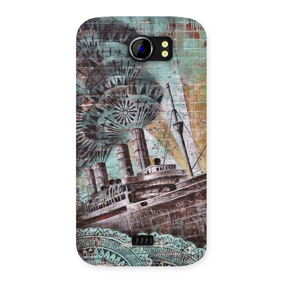 Dream Ship Back Case for Micromax Canvas 2 A110