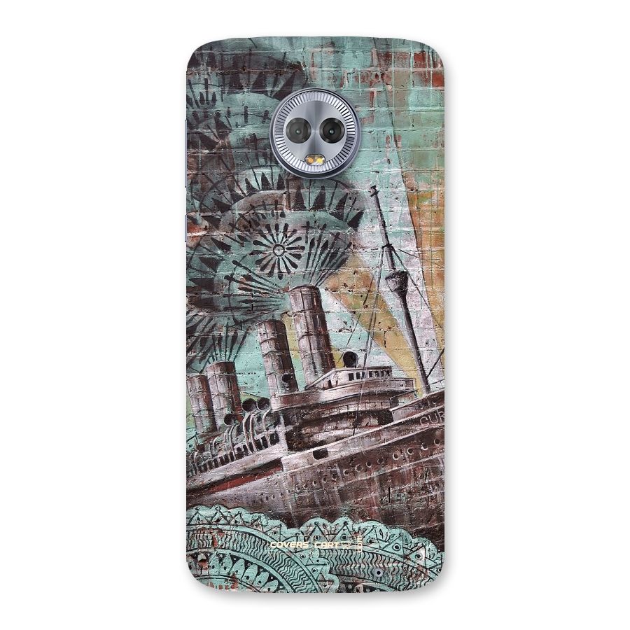 Dream Ship Back Case for Moto G6 Plus