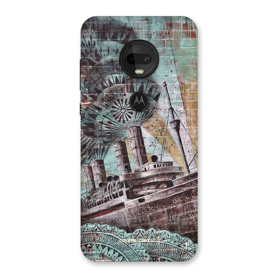Dream Ship Back Case for Moto G7