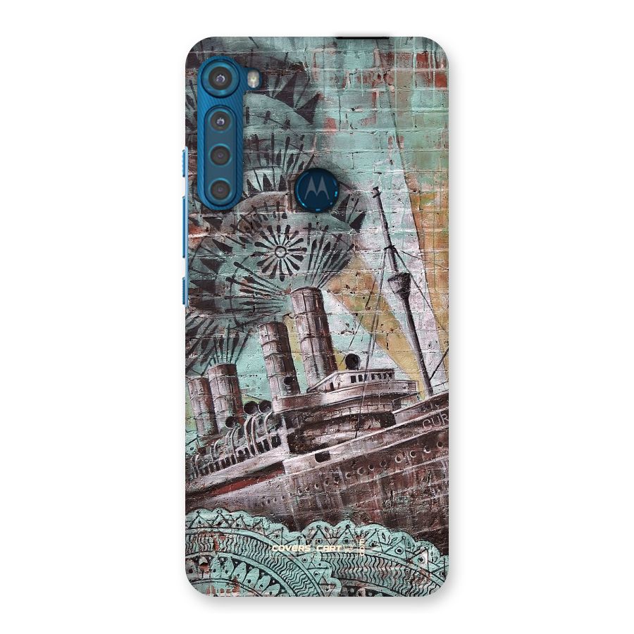 Dream Ship Back Case for Motorola One Fusion Plus