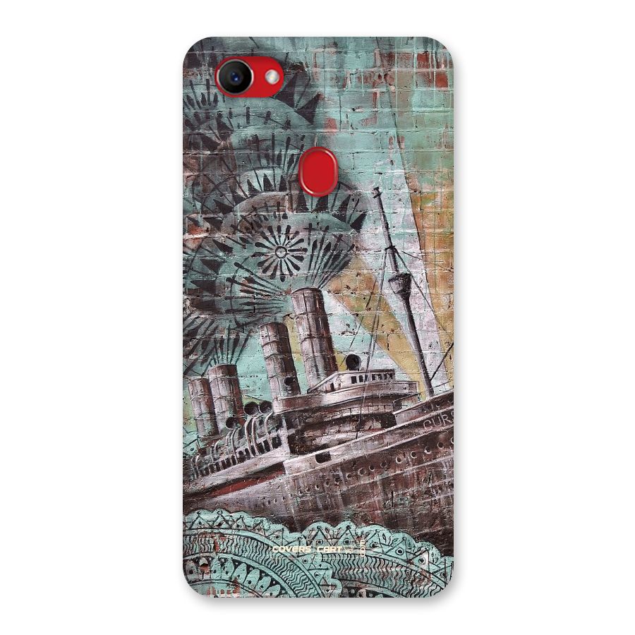Dream Ship Back Case for Oppo F7