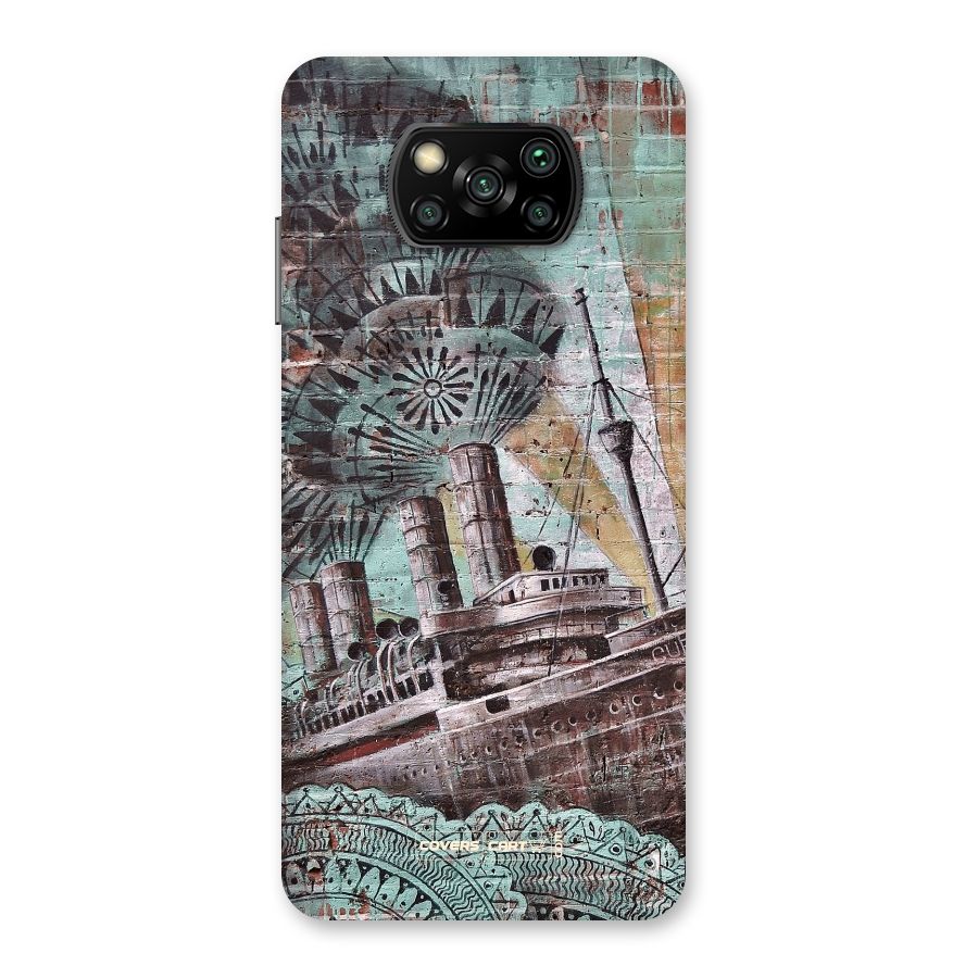 Dream Ship Back Case for Poco X3