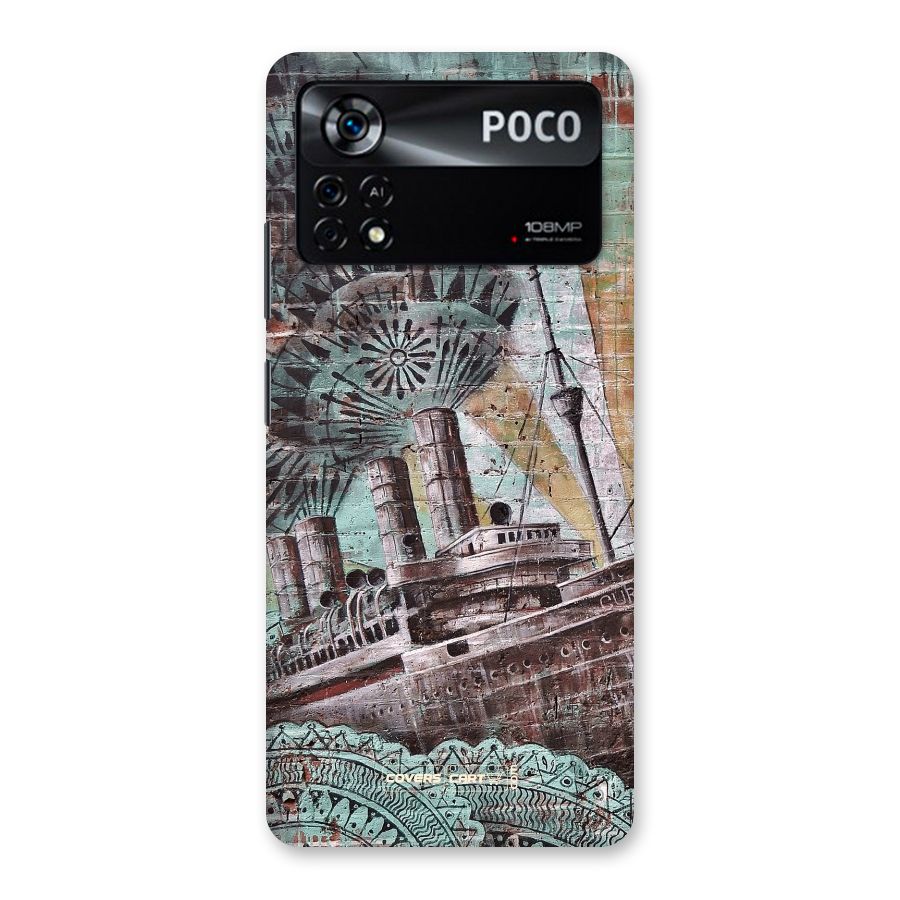 Dream Ship Back Case for Poco X4 Pro 5G