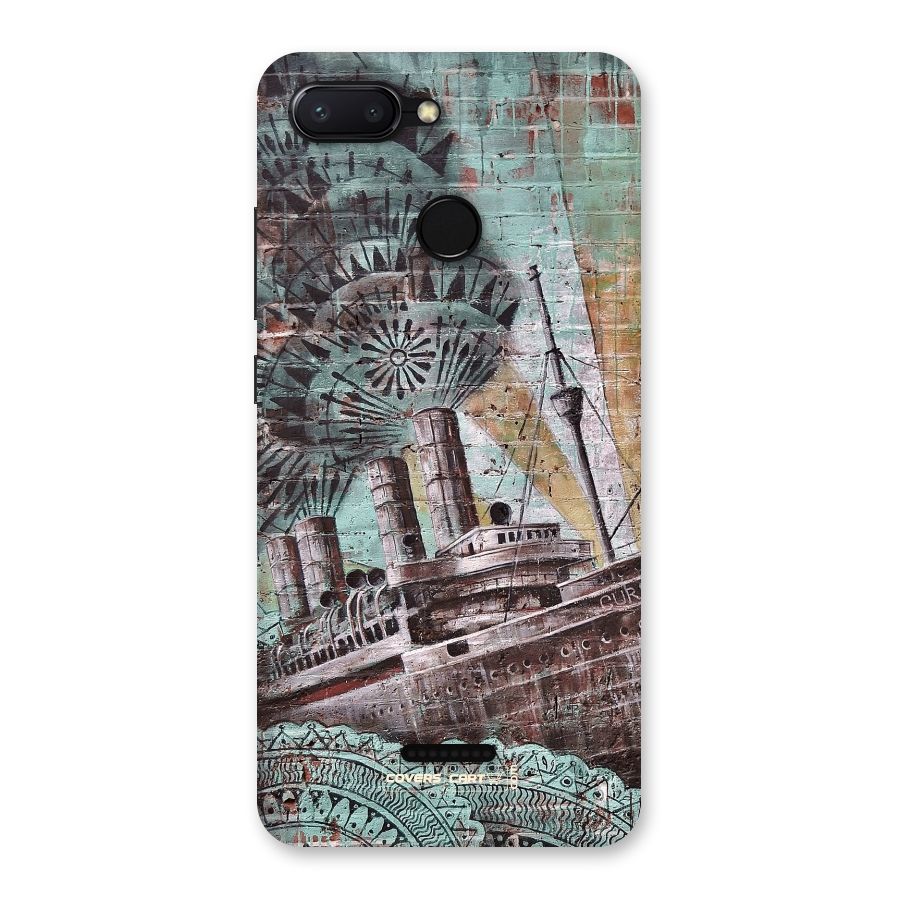 Dream Ship Back Case for Redmi 6