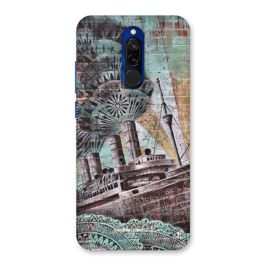 Dream Ship Back Case for Redmi 8