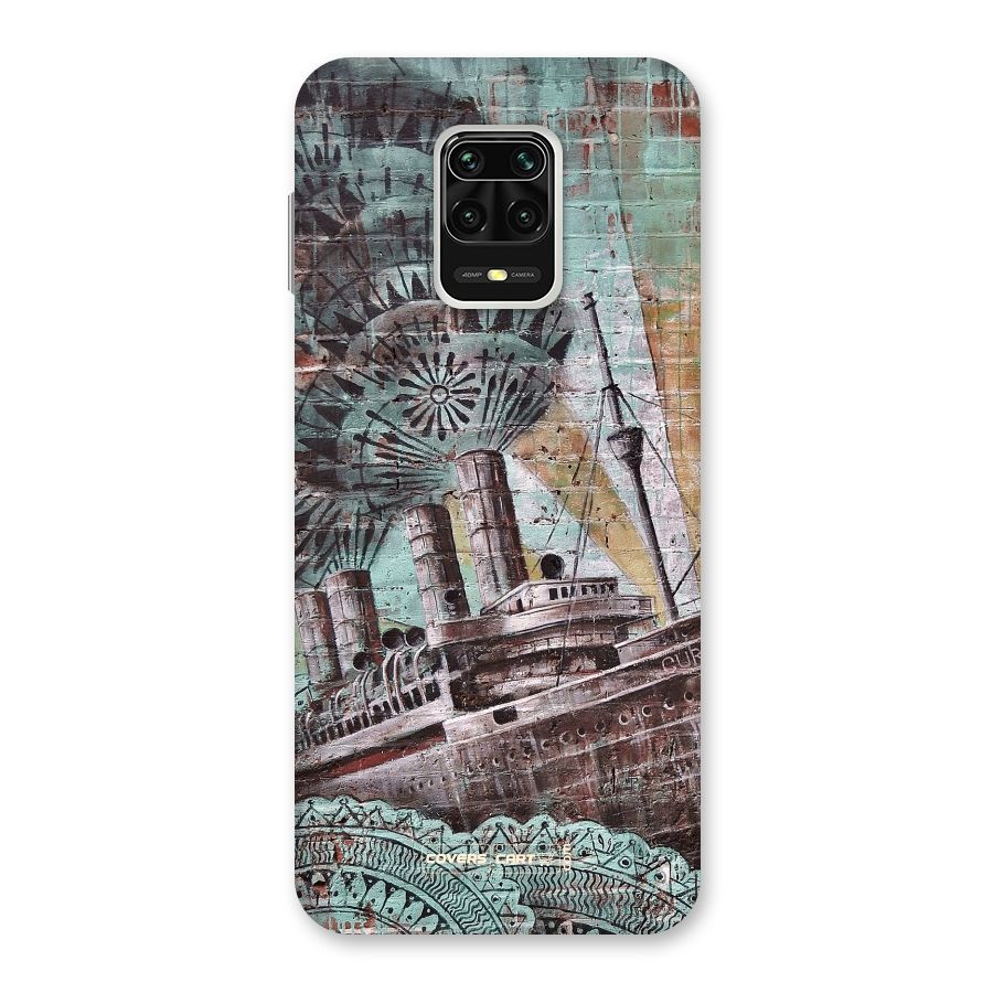 Dream Ship Back Case for Redmi Note 9 Pro