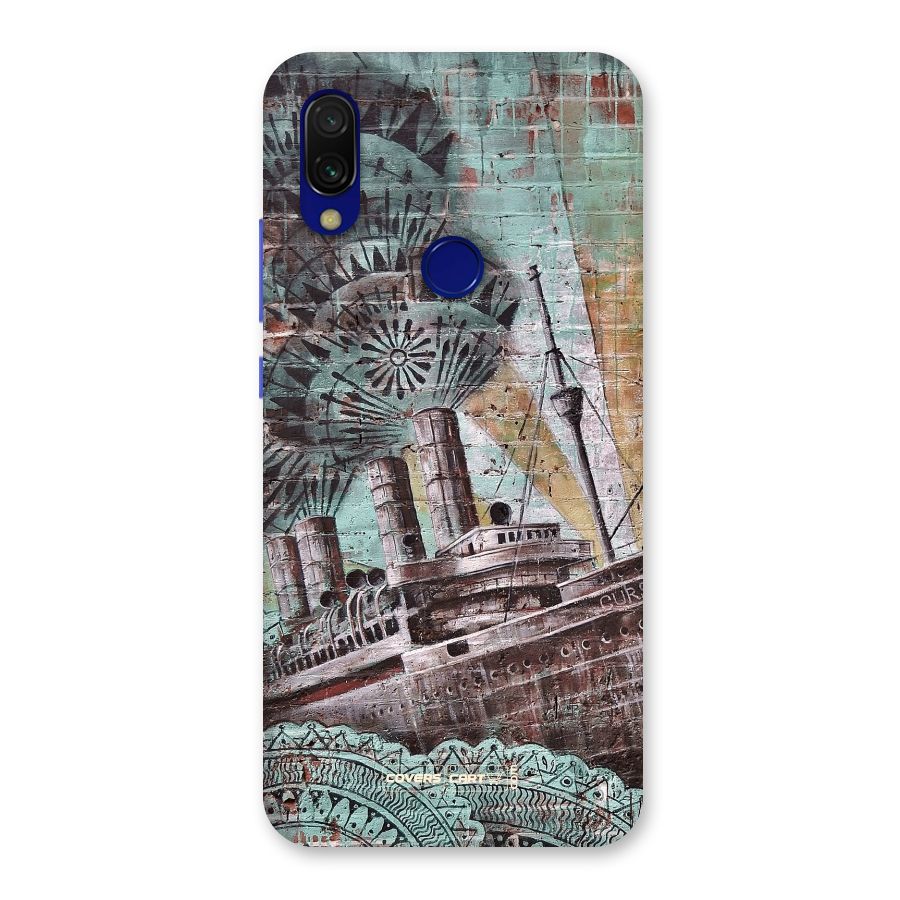 Dream Ship Back Case for Redmi Y3