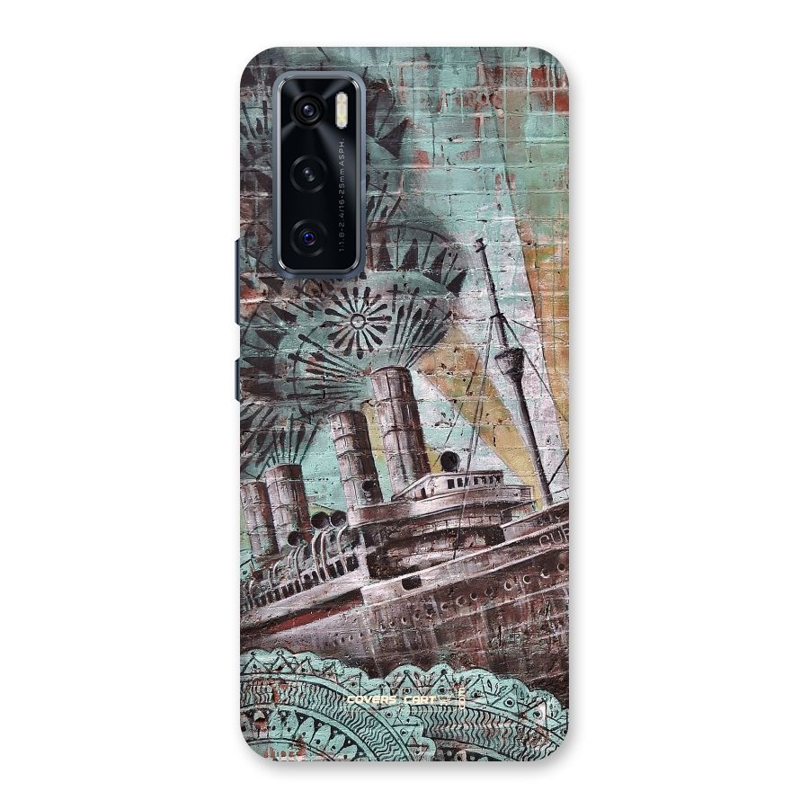 Dream Ship Back Case for Vivo V20 SE