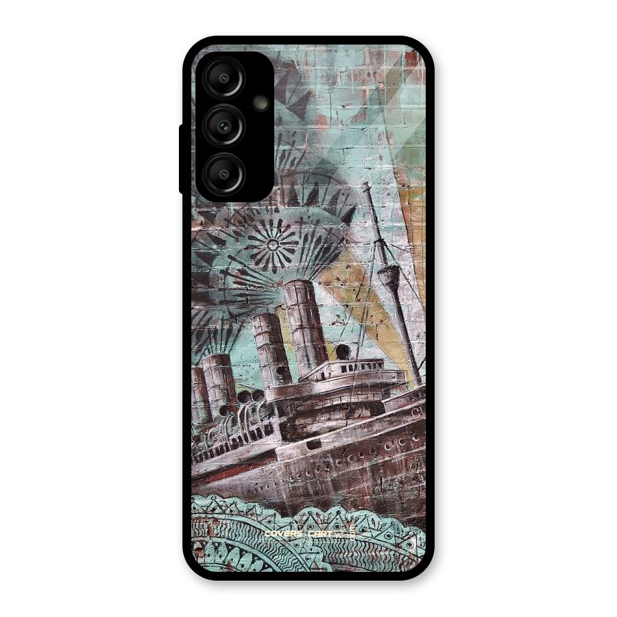 Dream Ship Glass Back Case for Galaxy A14 5G