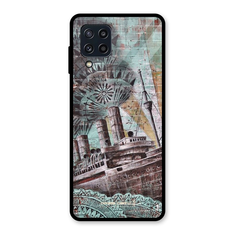 Dream Ship Glass Back Case for Galaxy M32
