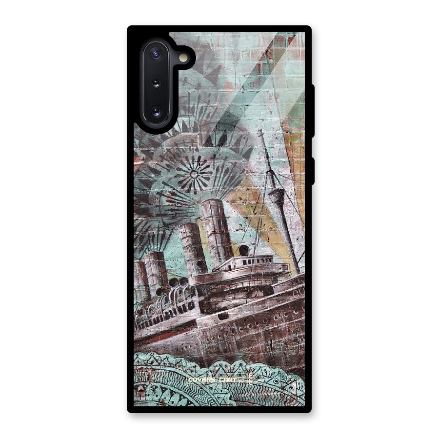 Dream Ship Glass Back Case for Galaxy Note 10