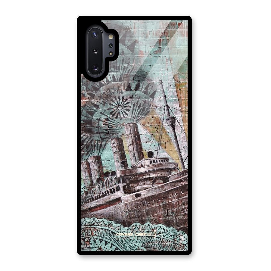 Dream Ship Glass Back Case for Galaxy Note 10 Plus