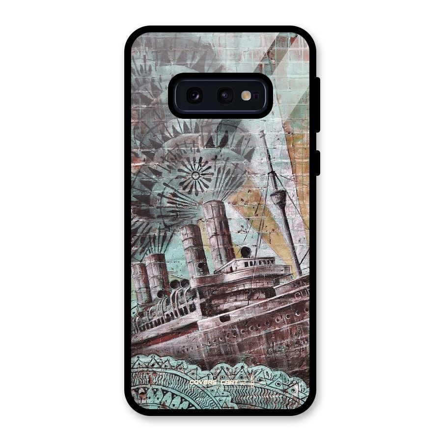Dream Ship Glass Back Case for Galaxy S10e