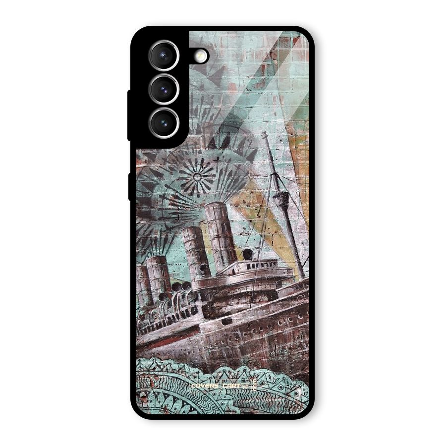 Dream Ship Glass Back Case for Galaxy S21 5G