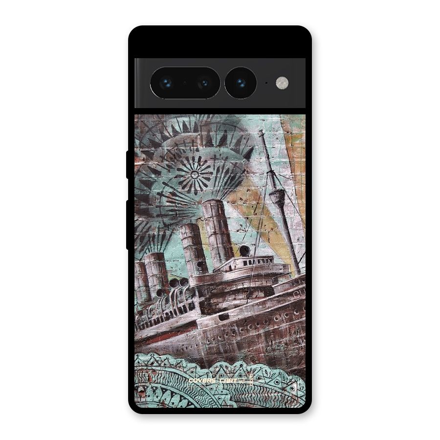 Dream Ship Glass Back Case for Google Pixel 7 Pro