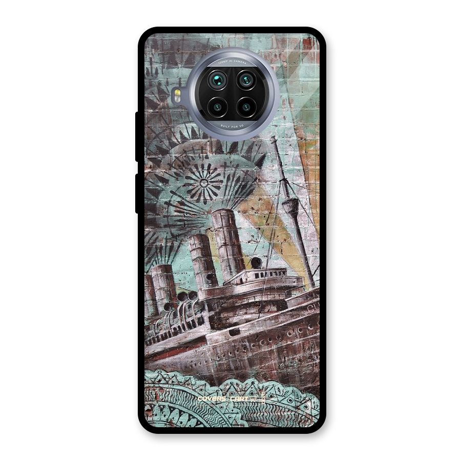 Dream Ship Glass Back Case for Mi 10i
