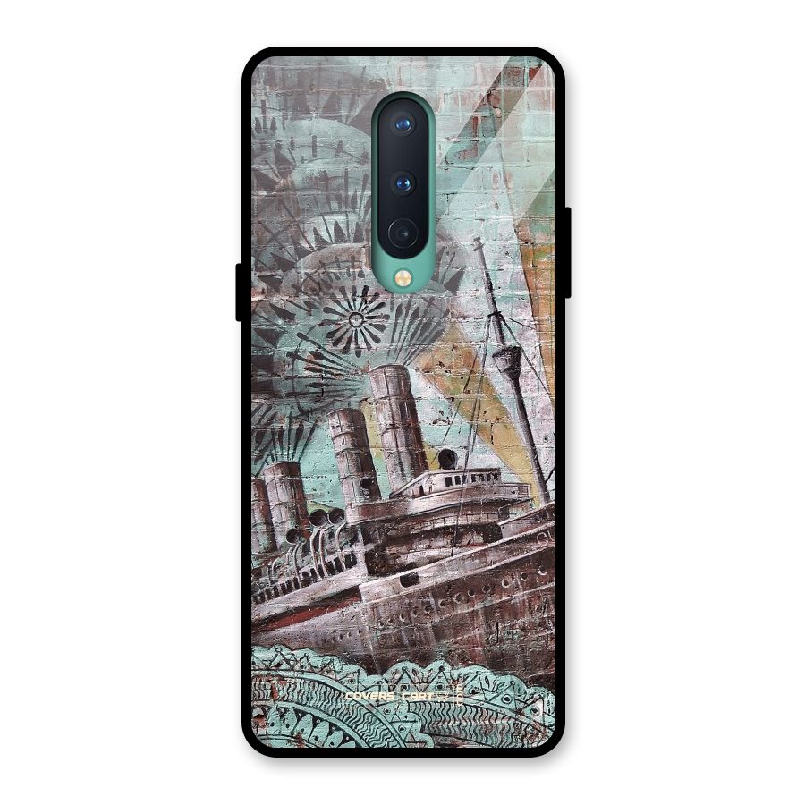 Dream Ship Glass Back Case for OnePlus 8