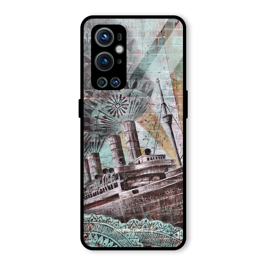 Dream Ship Glass Back Case for OnePlus 9 Pro