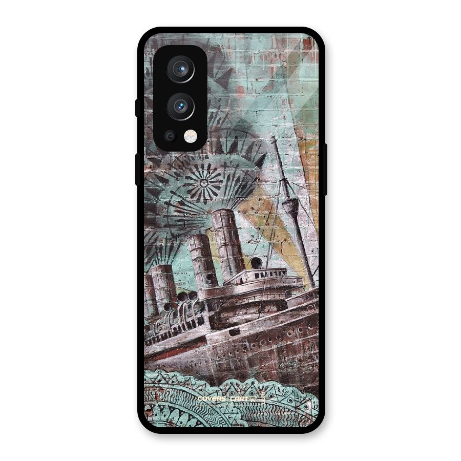 Dream Ship Glass Back Case for OnePlus Nord 2 5G