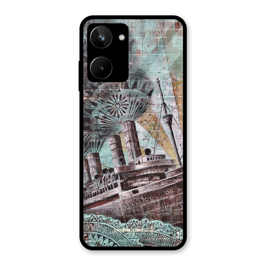 Dream Ship Glass Back Case for Realme 10