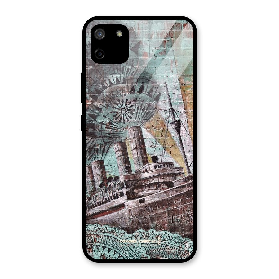 Dream Ship Glass Back Case for Realme C11