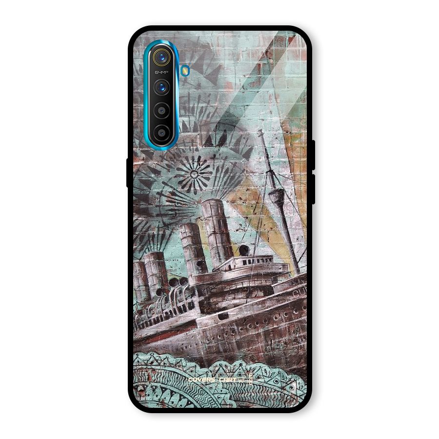 Dream Ship Glass Back Case for Realme X2