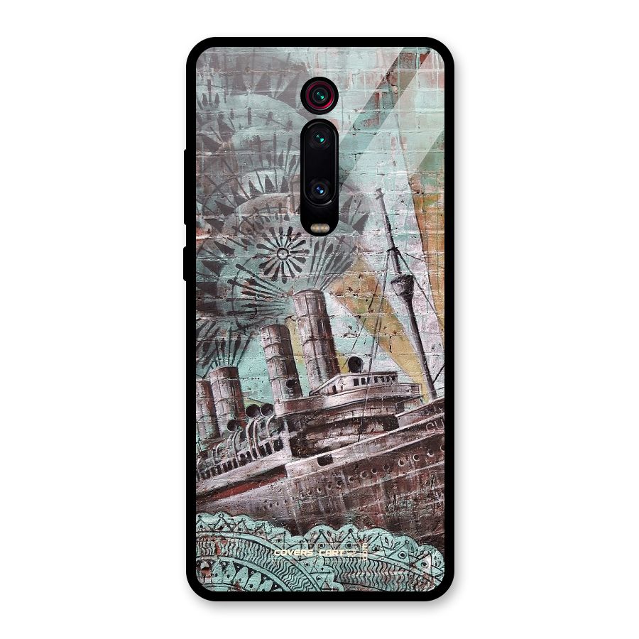 Dream Ship Glass Back Case for Redmi K20