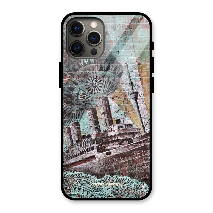 Dream Ship Glass Back Case for iPhone 12 Pro Max