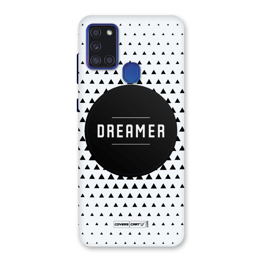 Dreamer Minimalist Back Case for Galaxy A21s
