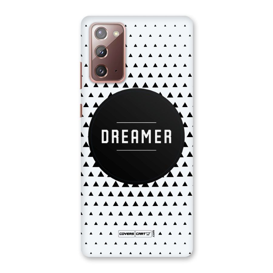 Dreamer Minimalist Back Case for Galaxy Note 20