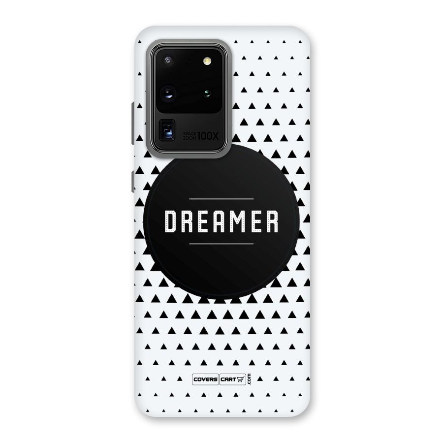 Dreamer Minimalist Back Case for Galaxy S20 Ultra