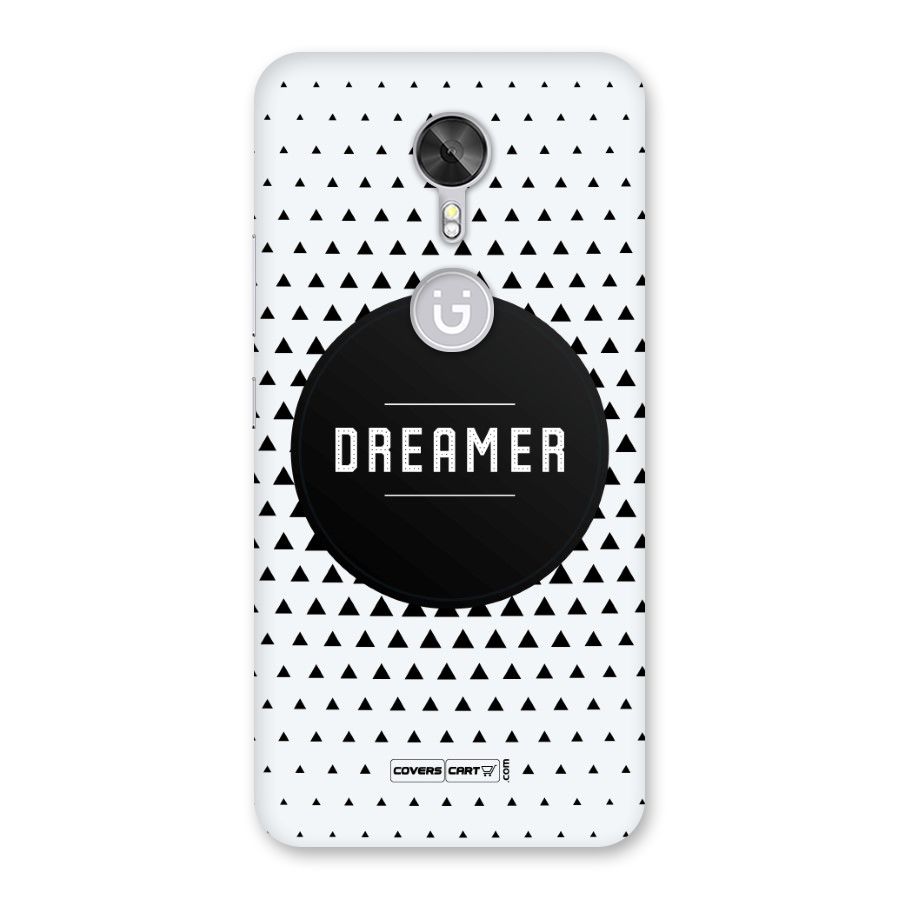 Dreamer Minimalist Back Case for Gionee A1
