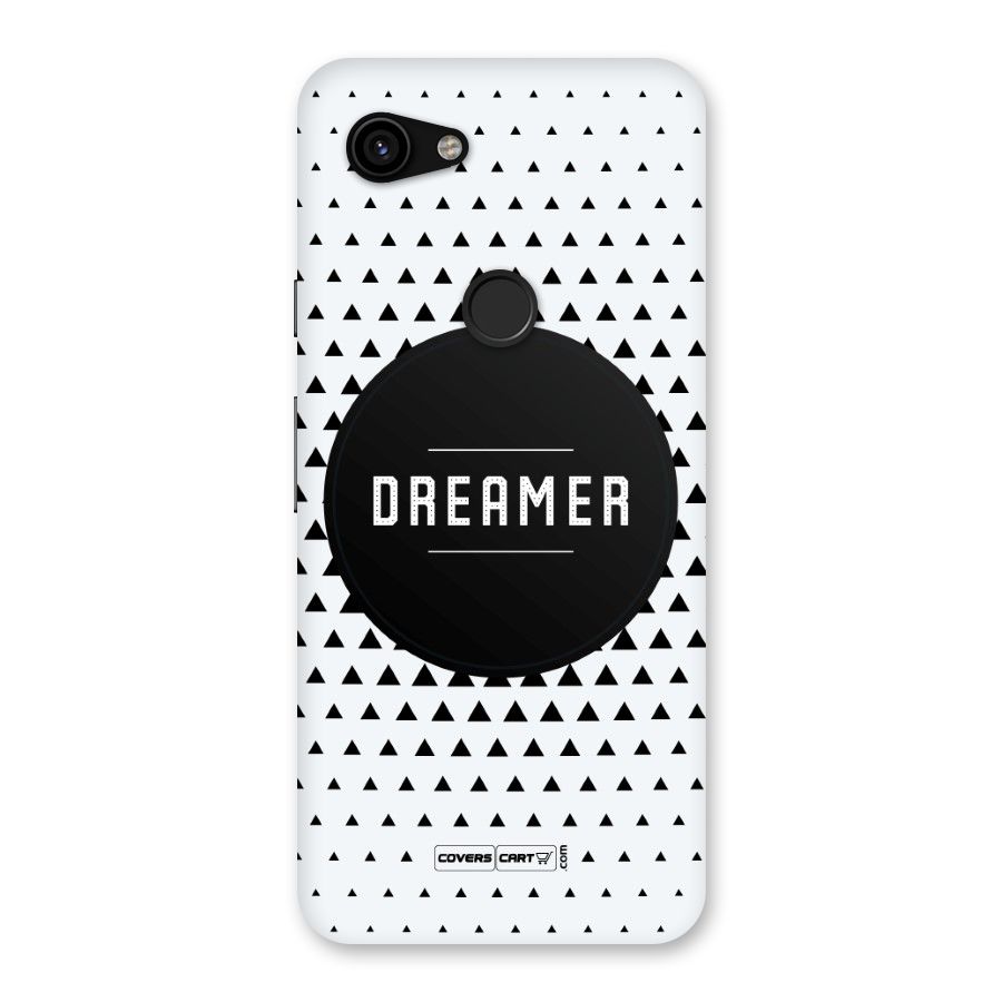 Dreamer Minimalist Back Case for Google Pixel 3a
