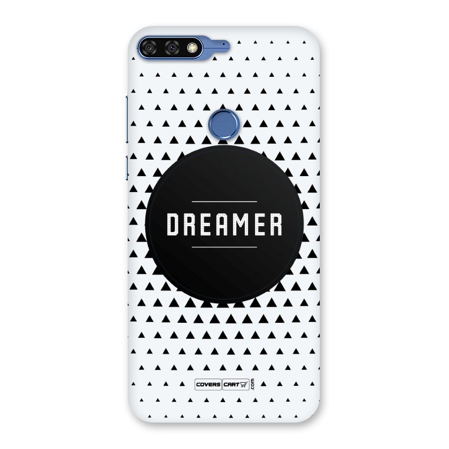 Dreamer Minimalist Back Case for Honor 7C