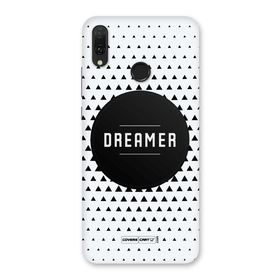 Dreamer Minimalist Back Case for Huawei Y9 (2019)
